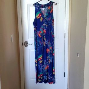 Tropical Mazi Maternity Dress